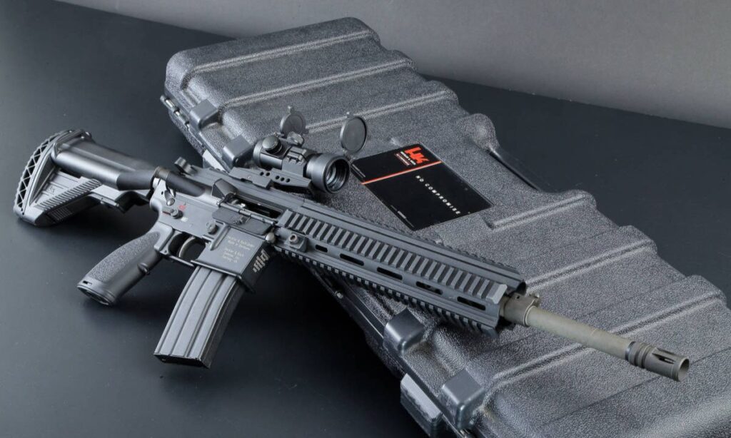 2. Heckler & Koch HK416 Precision Meets Versatility