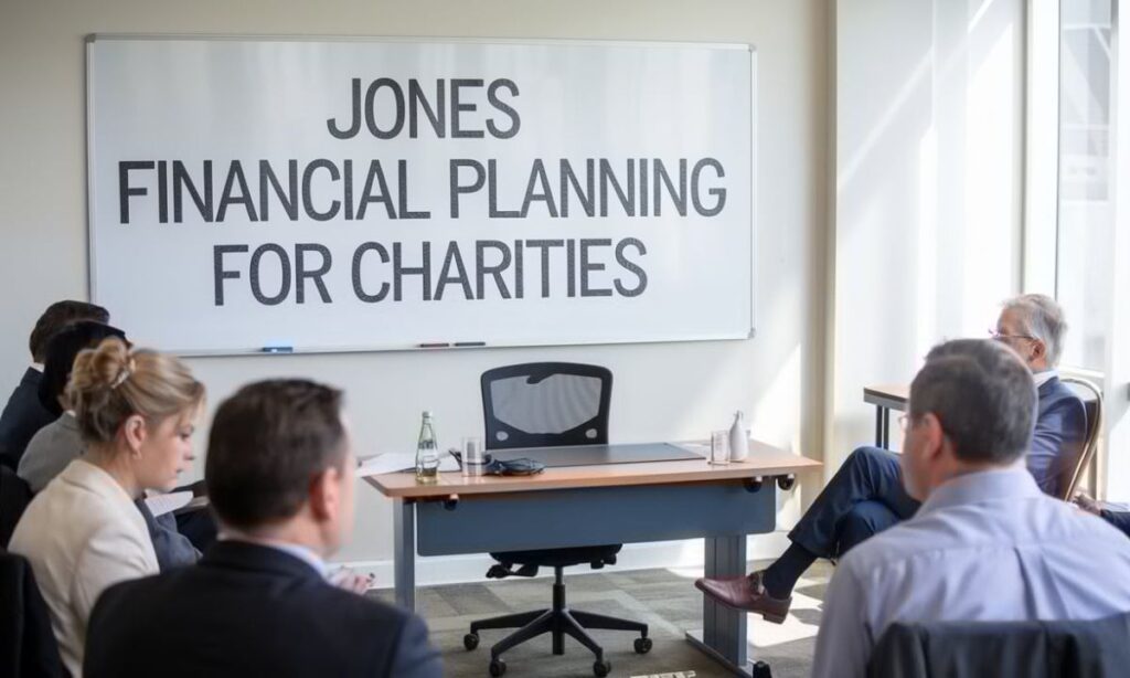 Jones Financial Planning for Charities Optimizing Financial Strategies