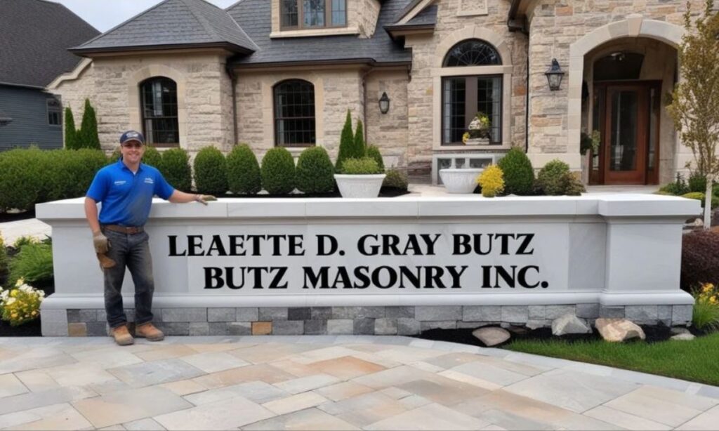 Leaette D. Gray Butz Masonry Inc Excellence in Masonry Services and Community Impact